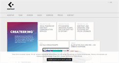 Desktop Screenshot of kontrast.de